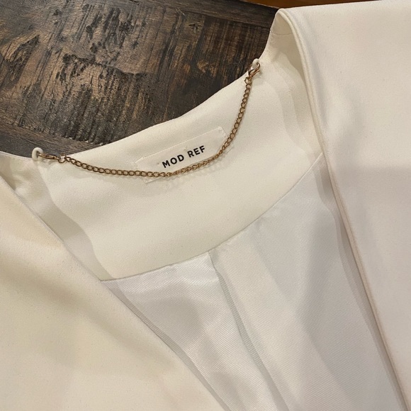 Mod Ref | Jackets & Coats | Mod Ref Long Duster Vest Ivory Cream Medium ...